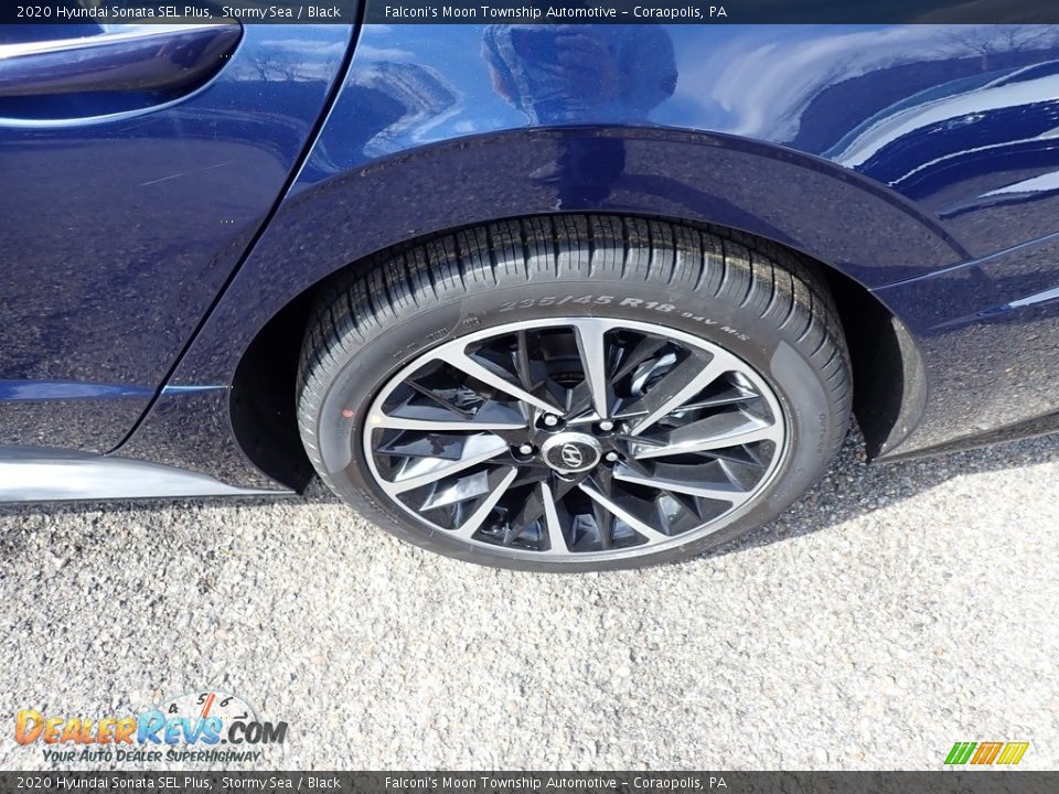 2020 Hyundai Sonata SEL Plus Stormy Sea / Black Photo #7