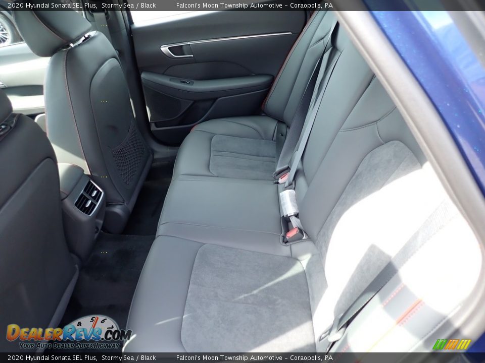 2020 Hyundai Sonata SEL Plus Stormy Sea / Black Photo #8