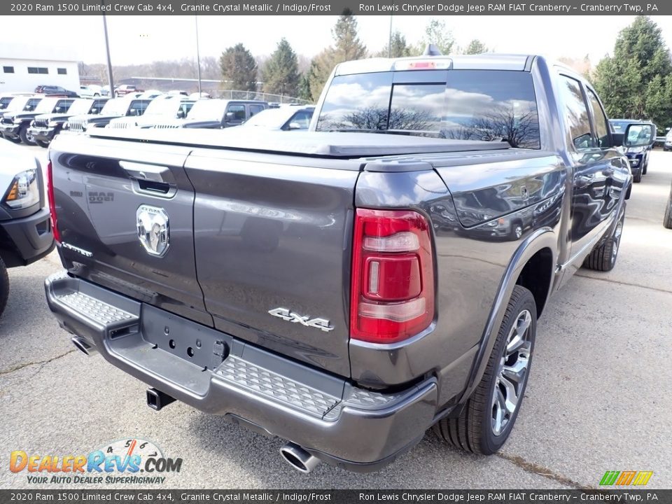 2020 Ram 1500 Limited Crew Cab 4x4 Granite Crystal Metallic / Indigo/Frost Photo #5