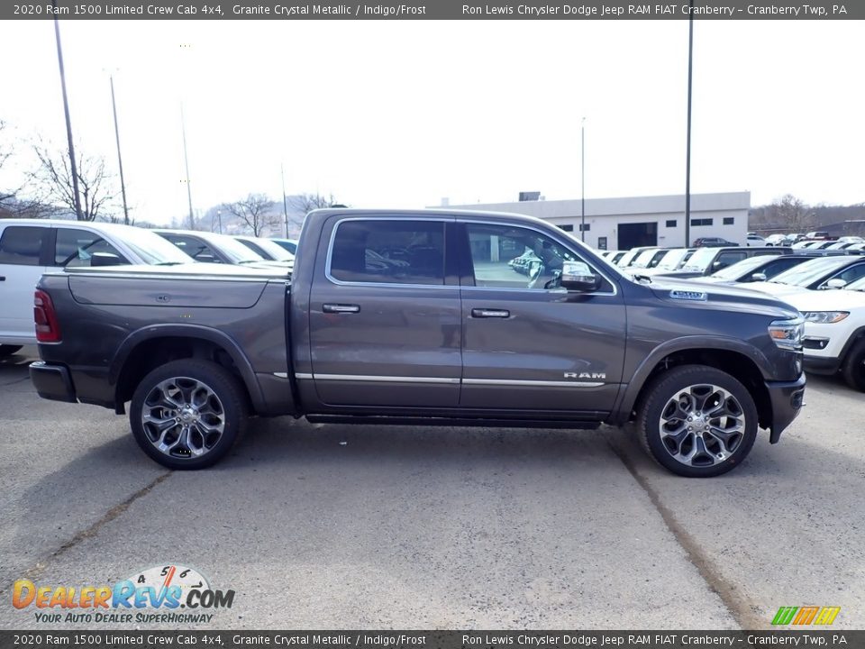 2020 Ram 1500 Limited Crew Cab 4x4 Granite Crystal Metallic / Indigo/Frost Photo #6