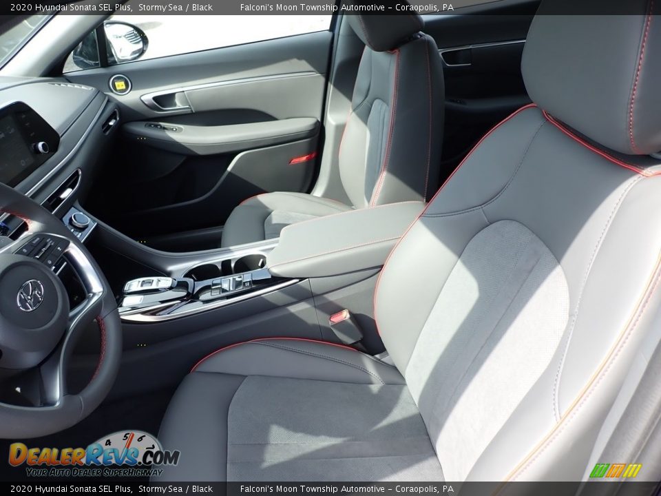2020 Hyundai Sonata SEL Plus Stormy Sea / Black Photo #10