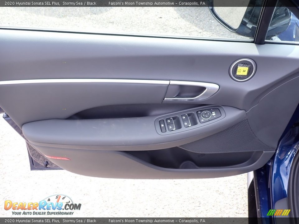 2020 Hyundai Sonata SEL Plus Stormy Sea / Black Photo #11