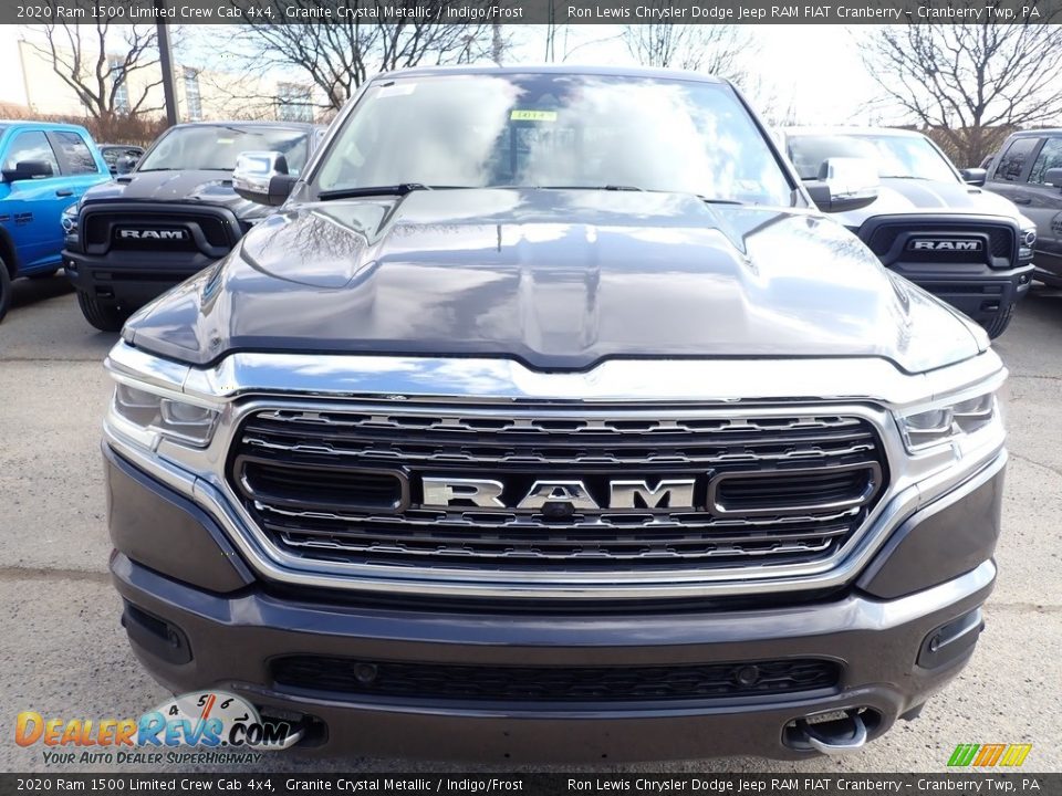 2020 Ram 1500 Limited Crew Cab 4x4 Granite Crystal Metallic / Indigo/Frost Photo #8