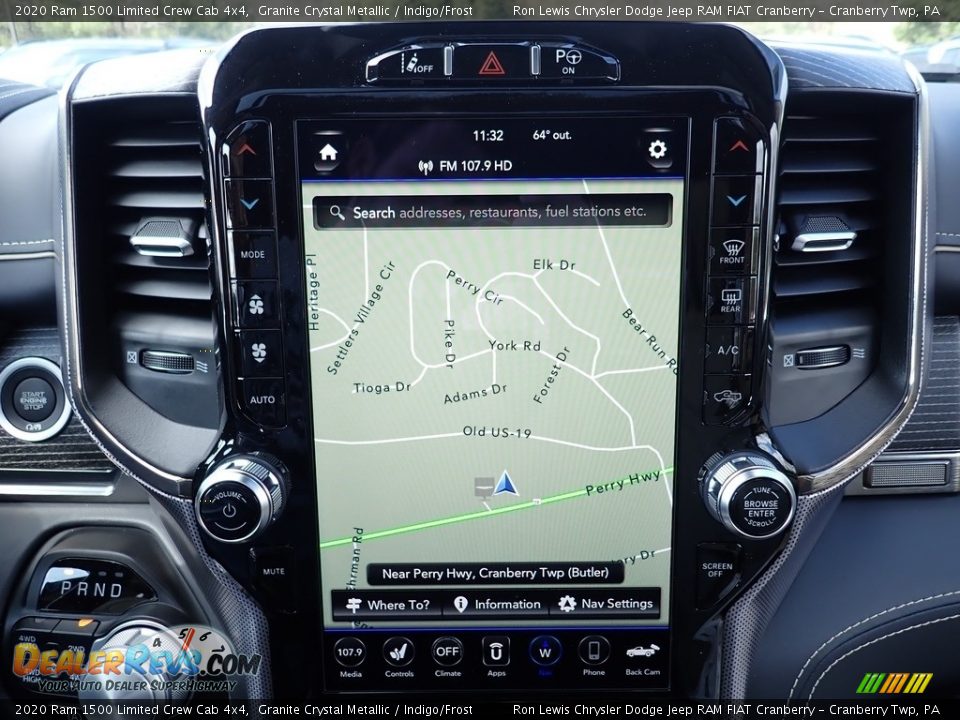 2020 Ram 1500 Limited Crew Cab 4x4 Granite Crystal Metallic / Indigo/Frost Photo #18