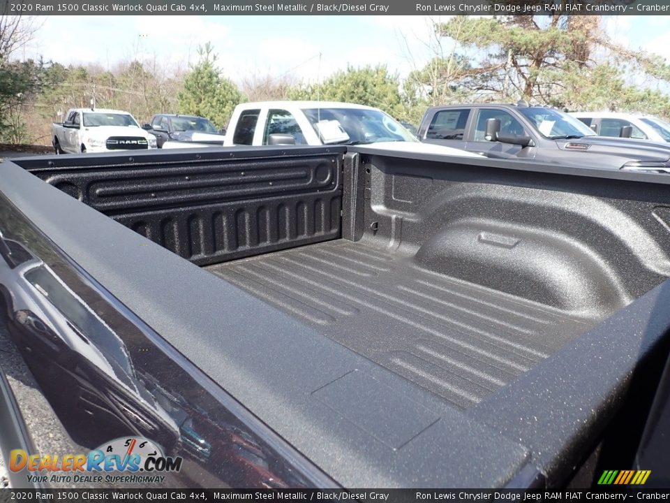 2020 Ram 1500 Classic Warlock Quad Cab 4x4 Maximum Steel Metallic / Black/Diesel Gray Photo #11