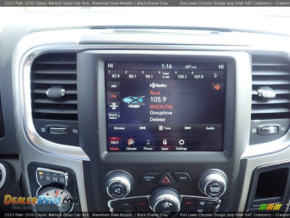 2020 Ram 1500 Classic Warlock Quad Cab 4x4 Maximum Steel Metallic / Black/Diesel Gray Photo #15