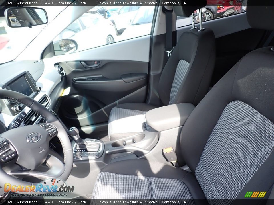 2020 Hyundai Kona SEL AWD Ultra Black / Black Photo #10