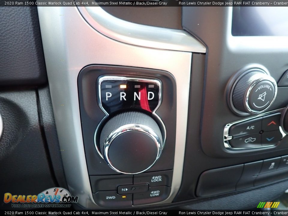 2020 Ram 1500 Classic Warlock Quad Cab 4x4 Maximum Steel Metallic / Black/Diesel Gray Photo #20