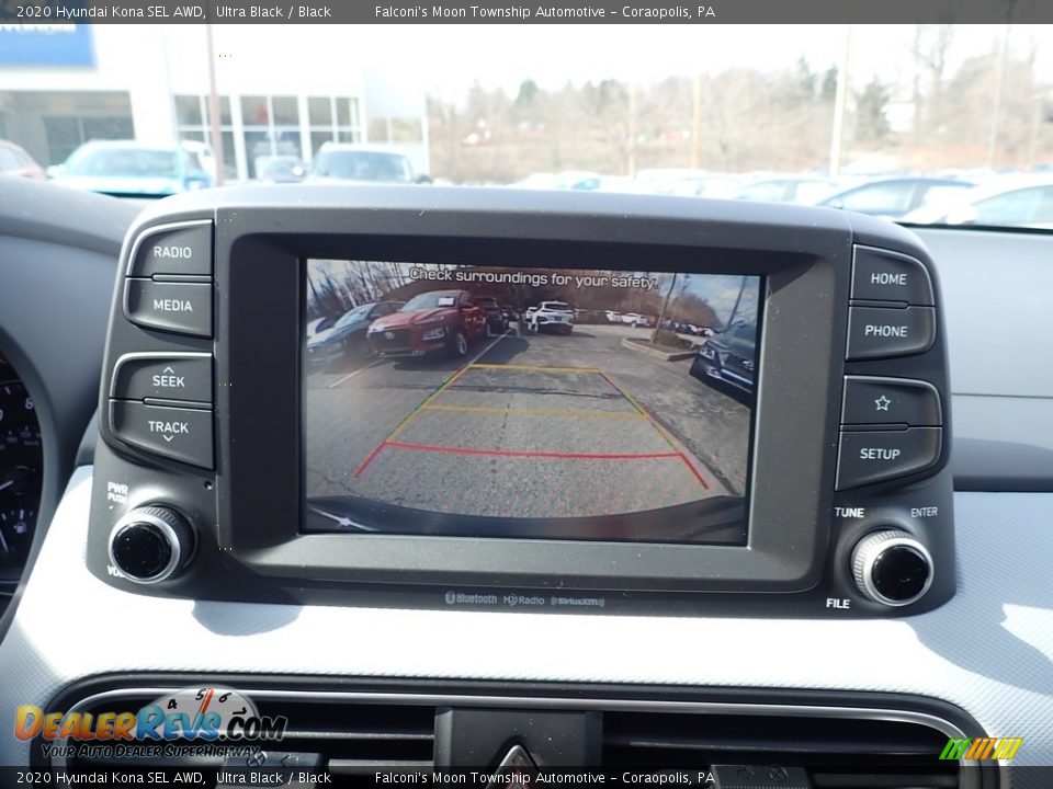 2020 Hyundai Kona SEL AWD Ultra Black / Black Photo #14