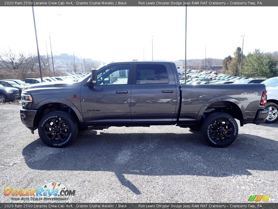 2020 Ram 2500 Laramie Crew Cab 4x4 Granite Crystal Metallic / Black Photo #2