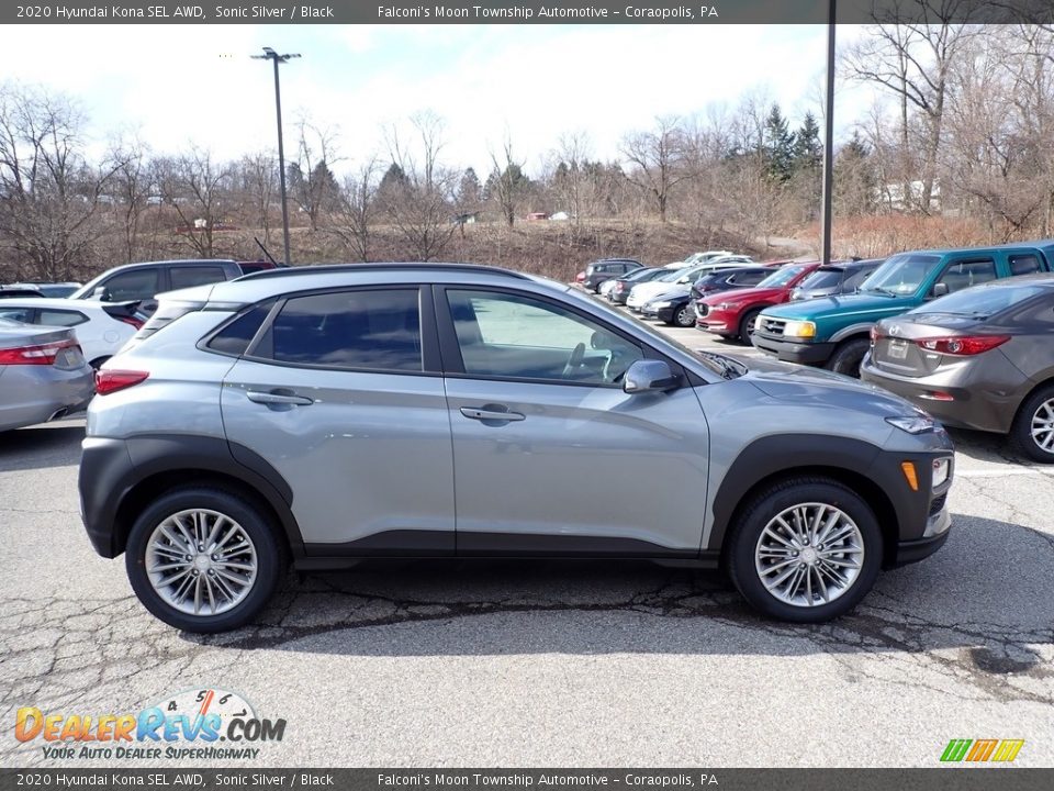 2020 Hyundai Kona SEL AWD Sonic Silver / Black Photo #1
