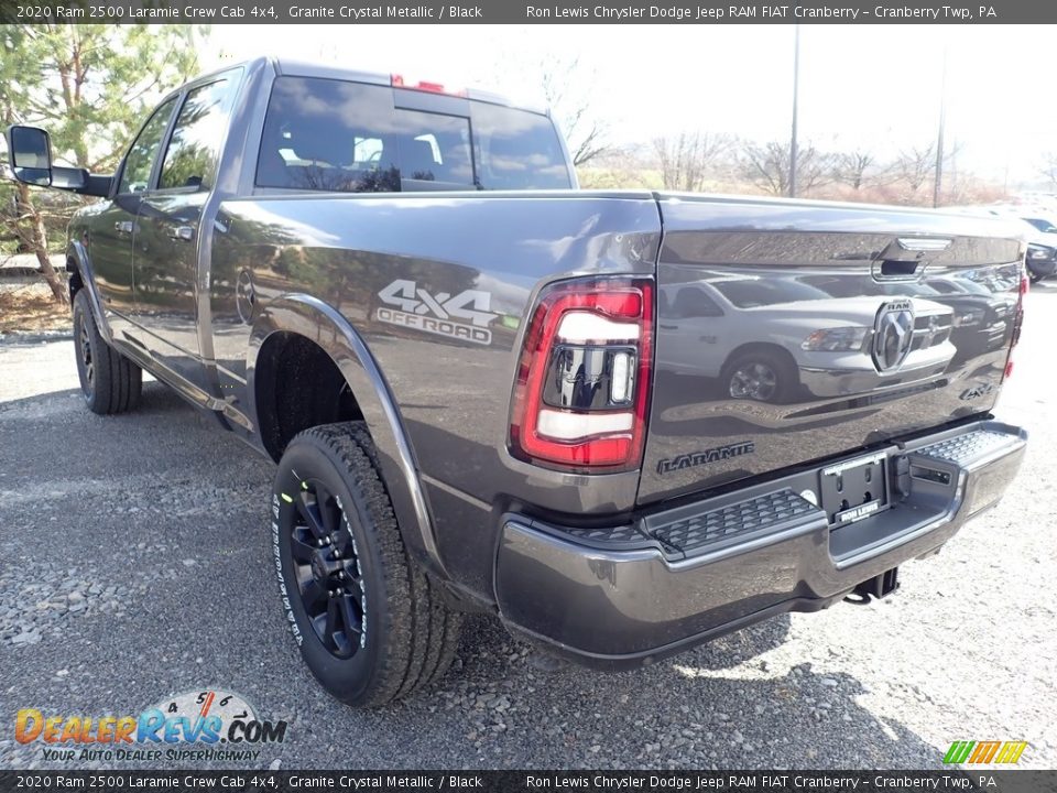 2020 Ram 2500 Laramie Crew Cab 4x4 Granite Crystal Metallic / Black Photo #3