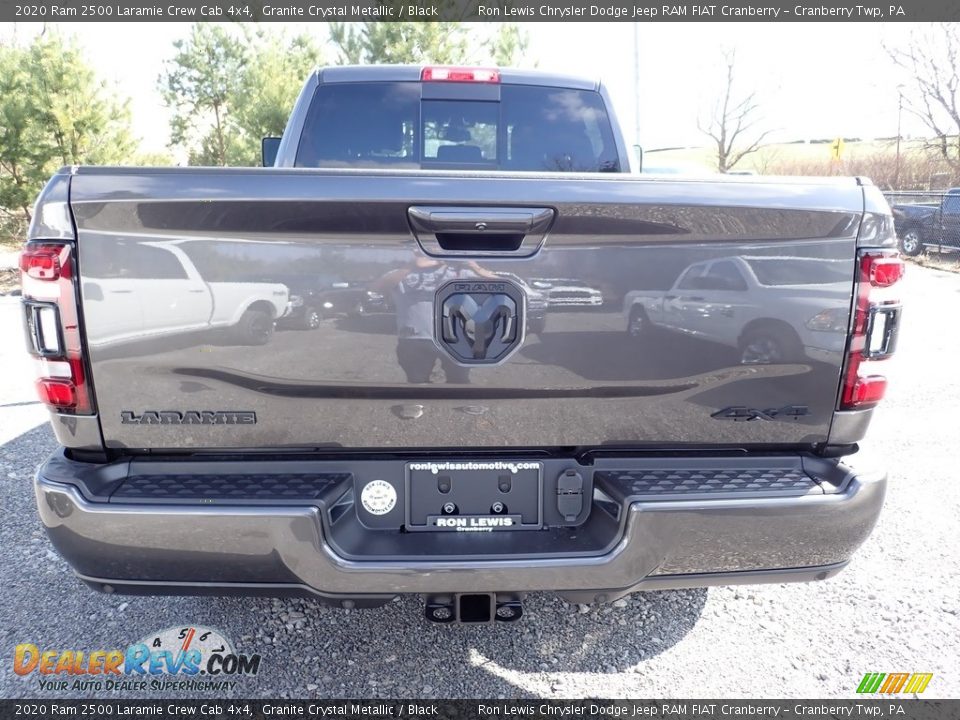 2020 Ram 2500 Laramie Crew Cab 4x4 Granite Crystal Metallic / Black Photo #4