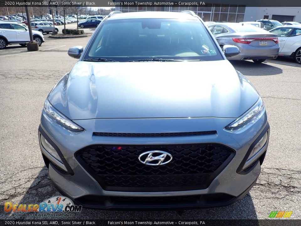 2020 Hyundai Kona SEL AWD Sonic Silver / Black Photo #4