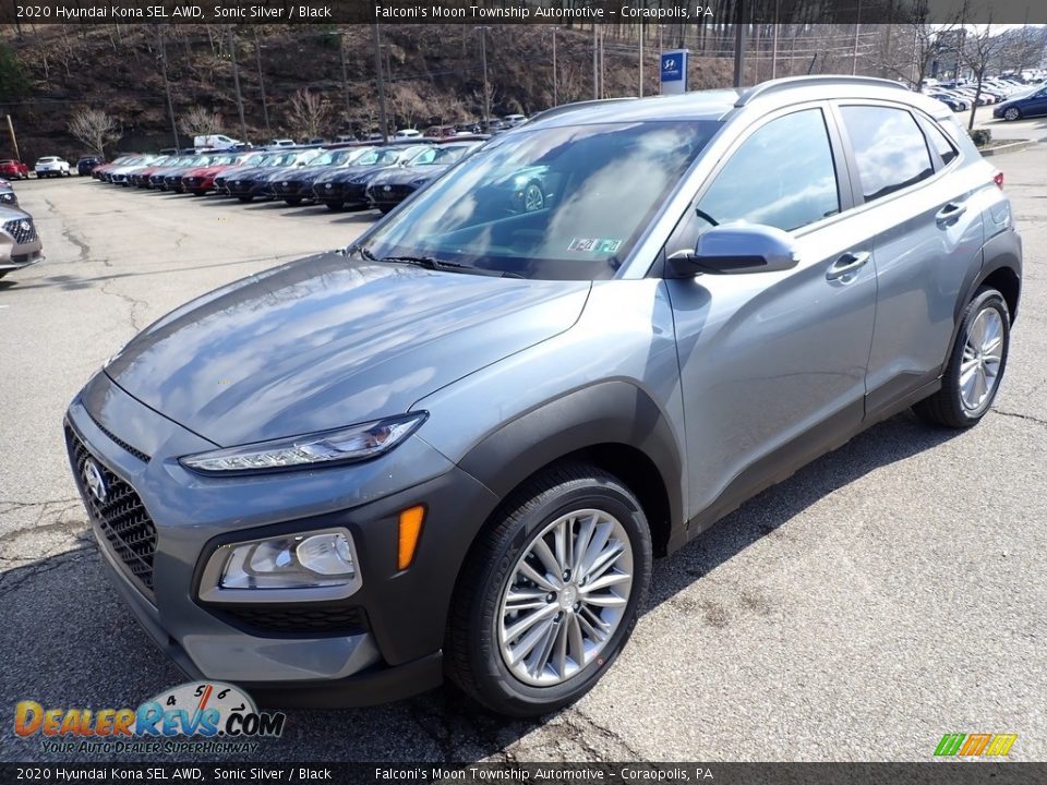 2020 Hyundai Kona SEL AWD Sonic Silver / Black Photo #5