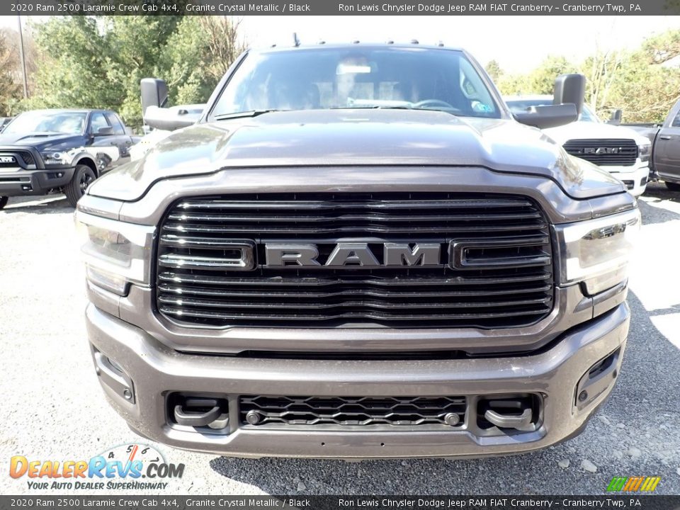 2020 Ram 2500 Laramie Crew Cab 4x4 Granite Crystal Metallic / Black Photo #8