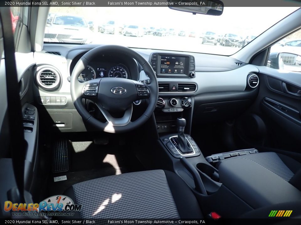 2020 Hyundai Kona SEL AWD Sonic Silver / Black Photo #9