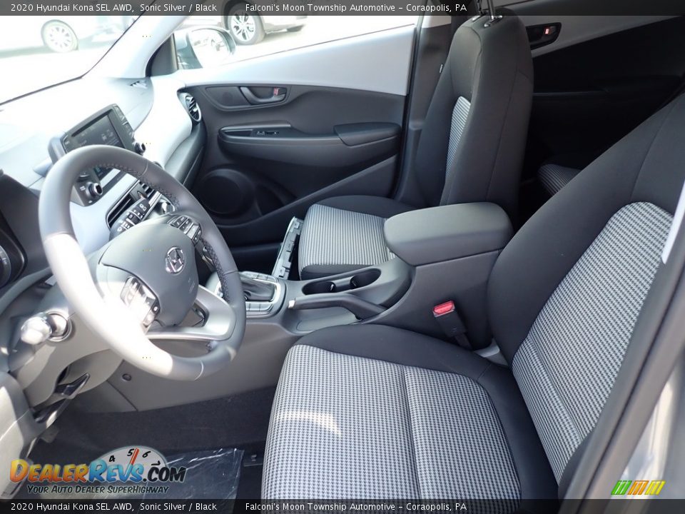 2020 Hyundai Kona SEL AWD Sonic Silver / Black Photo #10
