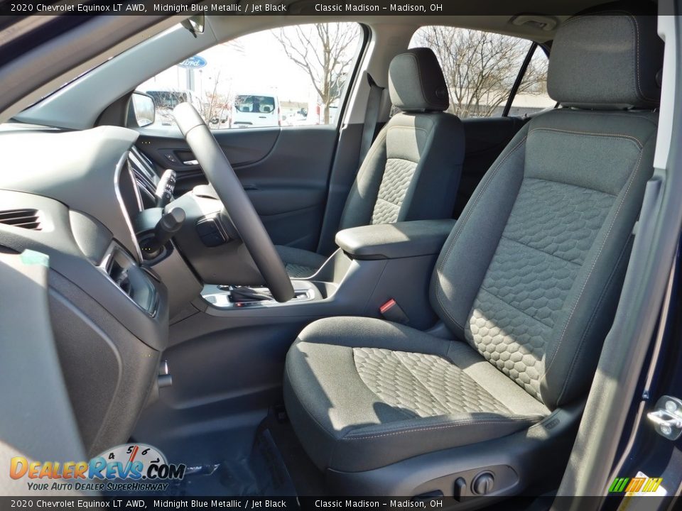 2020 Chevrolet Equinox LT AWD Midnight Blue Metallic / Jet Black Photo #2