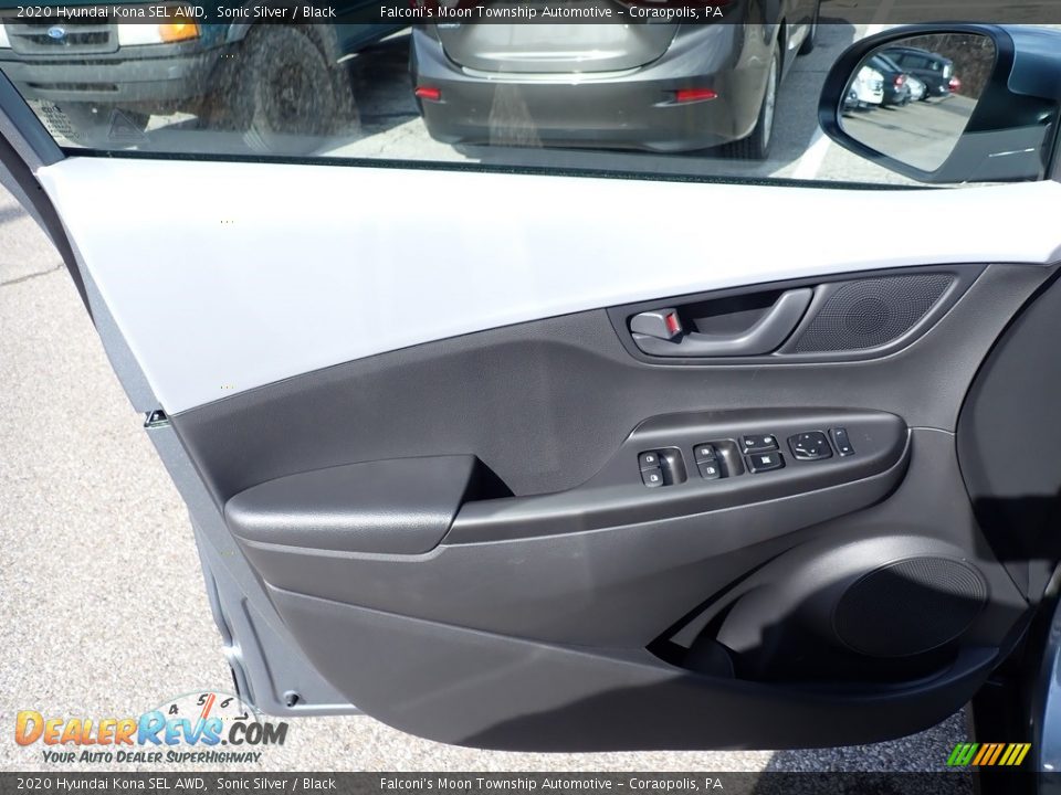 2020 Hyundai Kona SEL AWD Sonic Silver / Black Photo #11