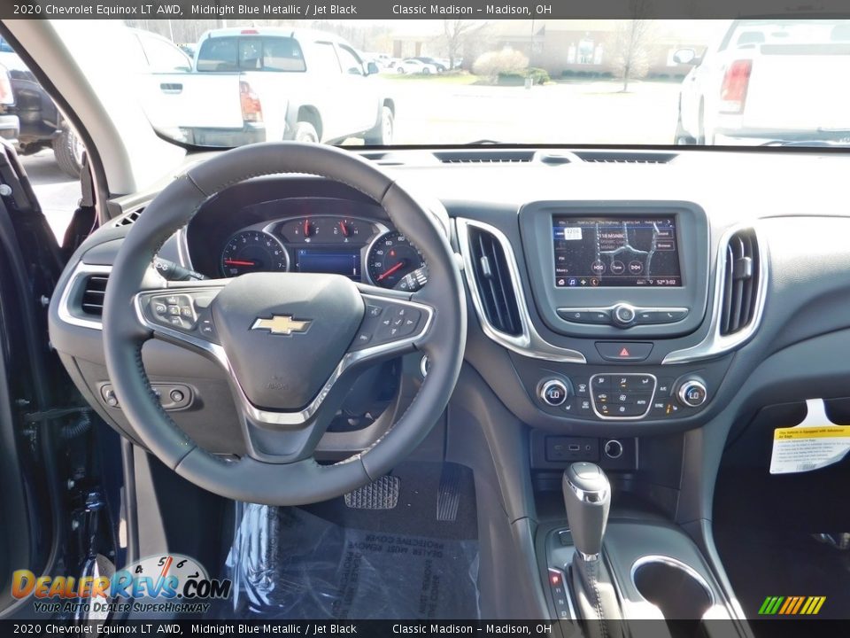 2020 Chevrolet Equinox LT AWD Midnight Blue Metallic / Jet Black Photo #3