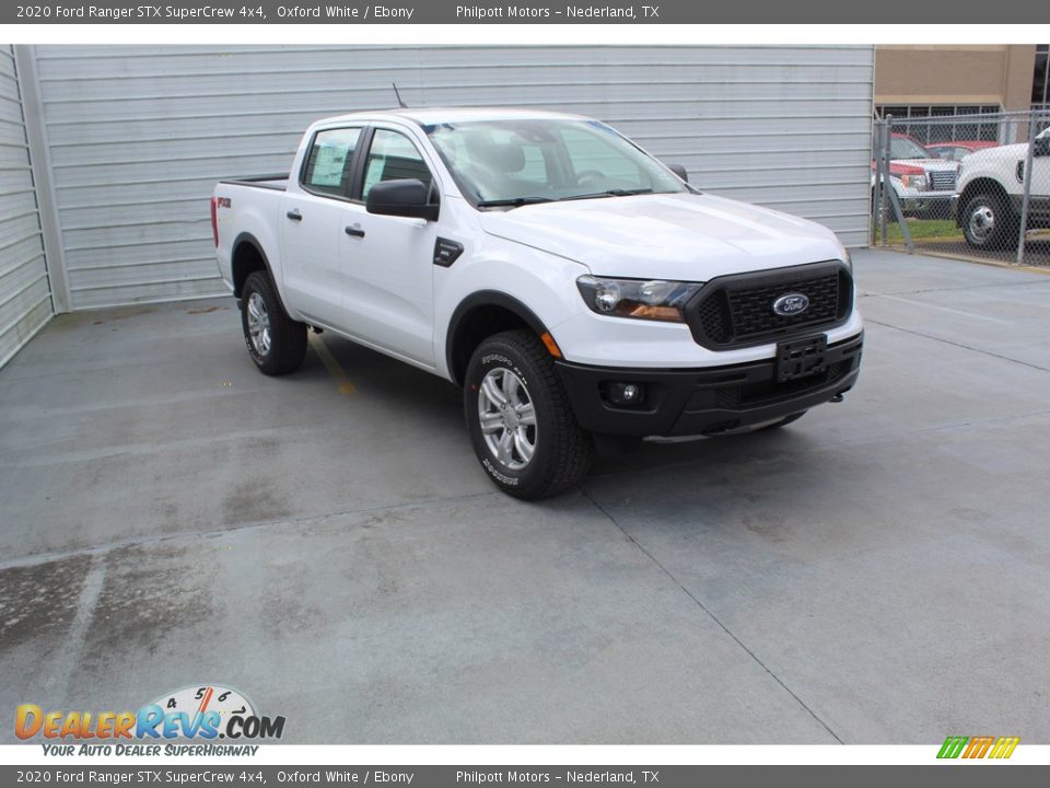 2020 Ford Ranger STX SuperCrew 4x4 Oxford White / Ebony Photo #2