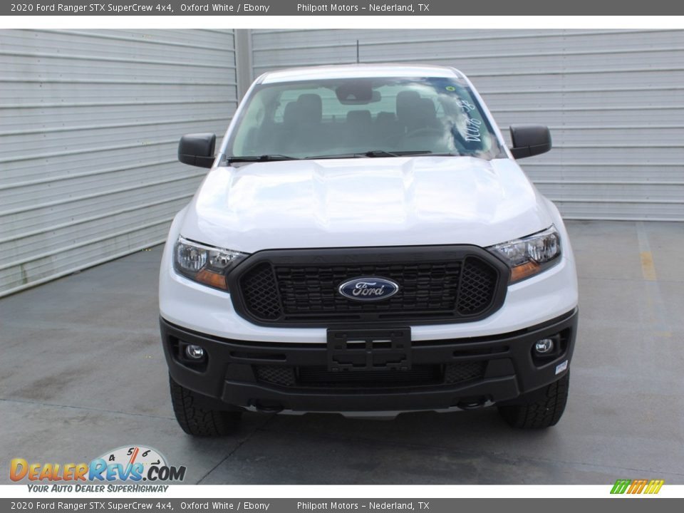 2020 Ford Ranger STX SuperCrew 4x4 Oxford White / Ebony Photo #3