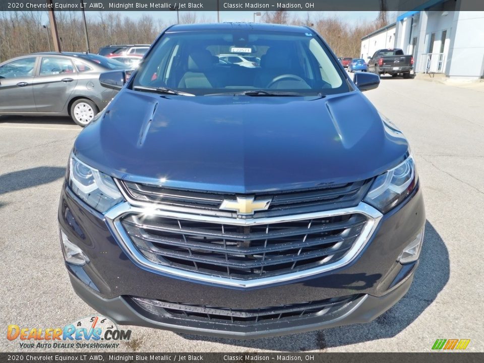 2020 Chevrolet Equinox LT AWD Midnight Blue Metallic / Jet Black Photo #4