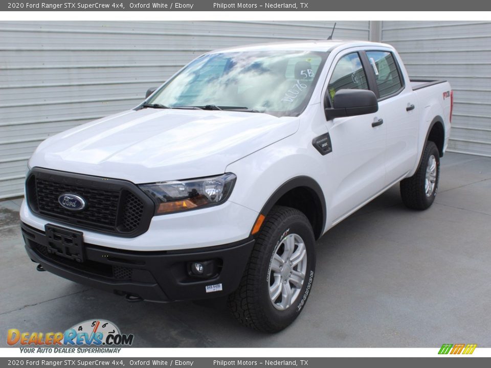 2020 Ford Ranger STX SuperCrew 4x4 Oxford White / Ebony Photo #4