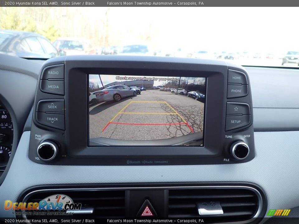 2020 Hyundai Kona SEL AWD Sonic Silver / Black Photo #14