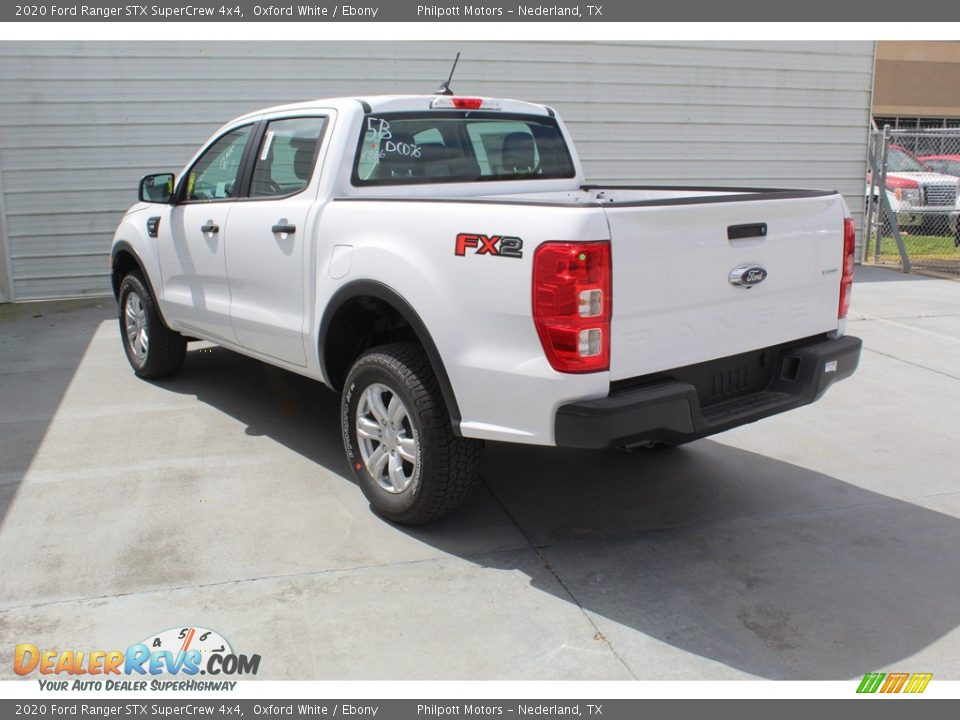 2020 Ford Ranger STX SuperCrew 4x4 Oxford White / Ebony Photo #6