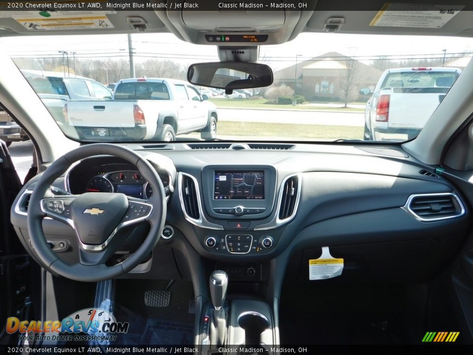 2020 Chevrolet Equinox LT AWD Midnight Blue Metallic / Jet Black Photo #12