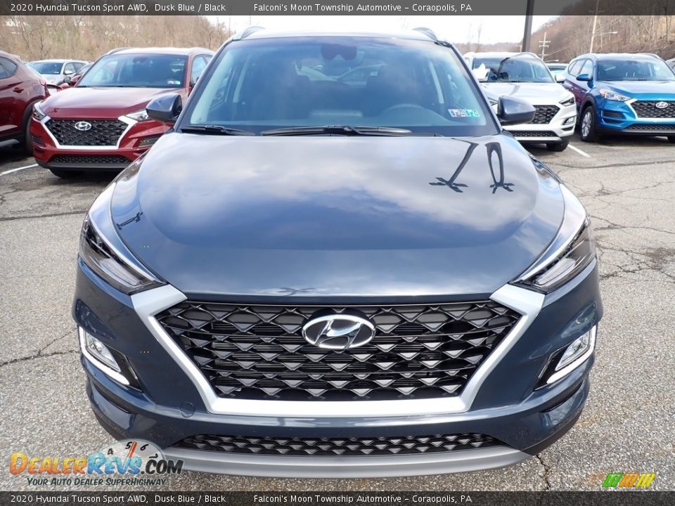 2020 Hyundai Tucson Sport AWD Dusk Blue / Black Photo #4