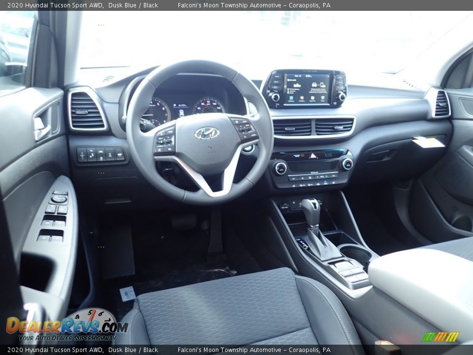 2020 Hyundai Tucson Sport AWD Dusk Blue / Black Photo #9