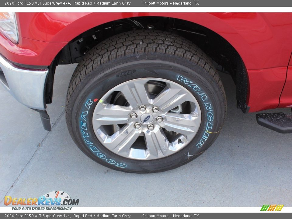 2020 Ford F150 XLT SuperCrew 4x4 Rapid Red / Medium Earth Gray Photo #5