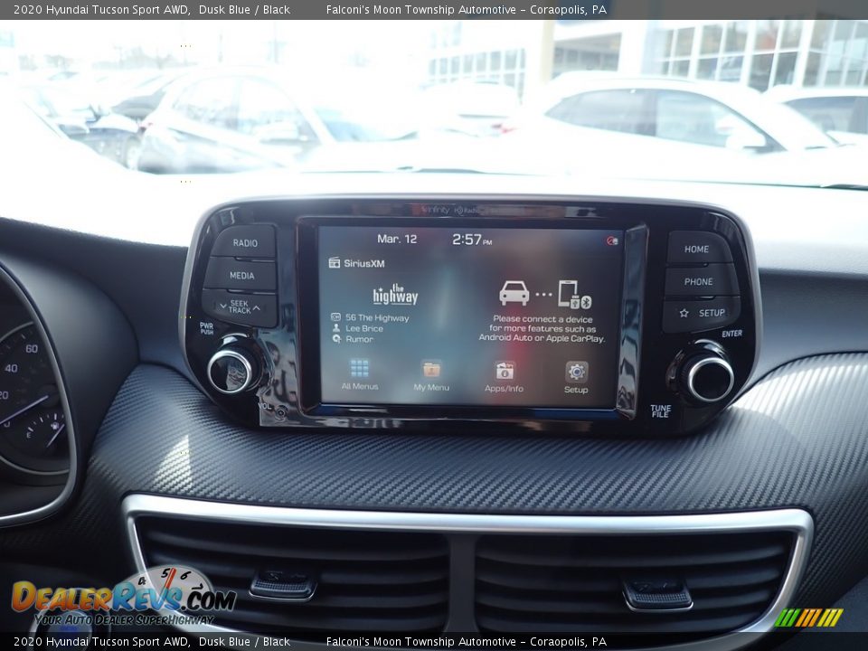2020 Hyundai Tucson Sport AWD Dusk Blue / Black Photo #13