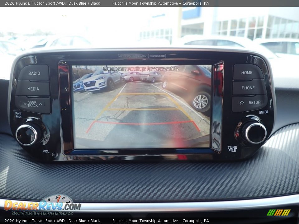 2020 Hyundai Tucson Sport AWD Dusk Blue / Black Photo #14