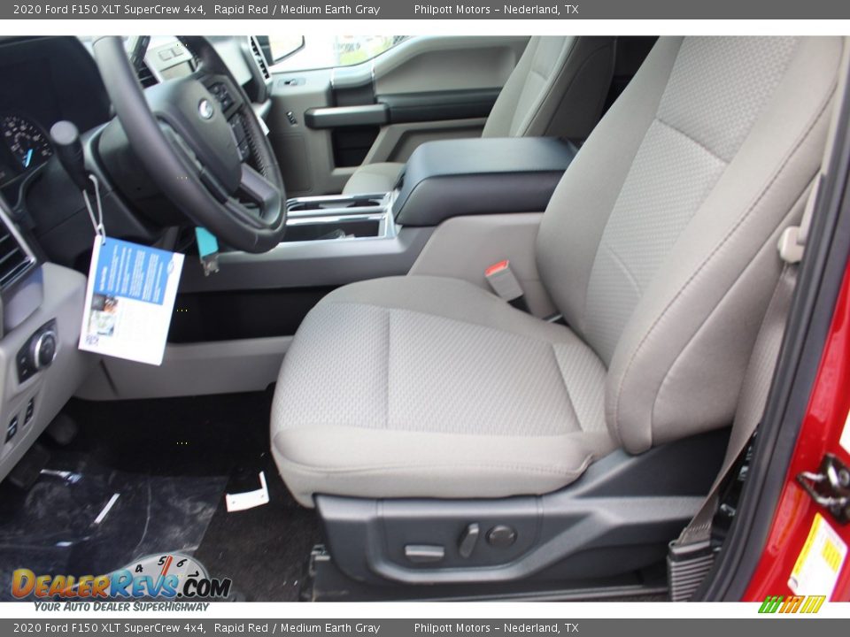 2020 Ford F150 XLT SuperCrew 4x4 Rapid Red / Medium Earth Gray Photo #10