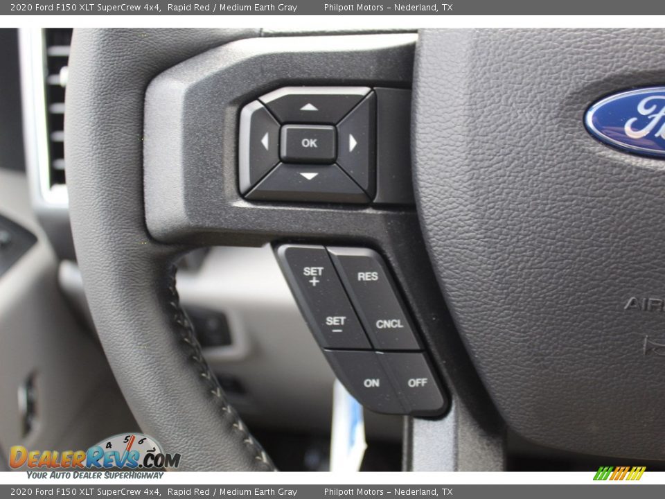 2020 Ford F150 XLT SuperCrew 4x4 Rapid Red / Medium Earth Gray Photo #11