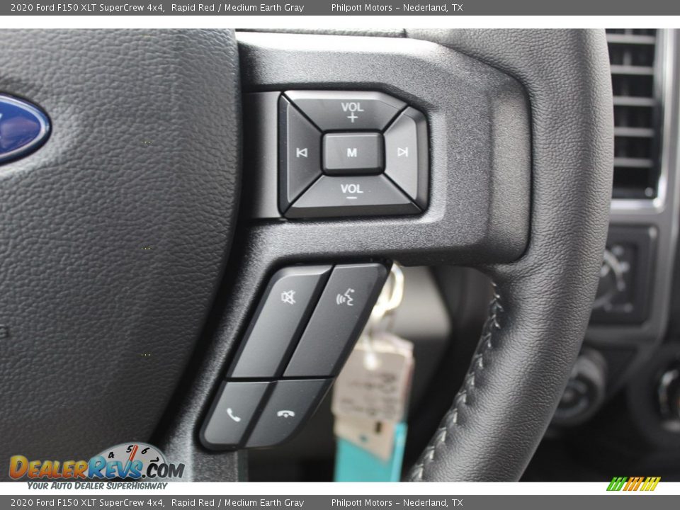 2020 Ford F150 XLT SuperCrew 4x4 Rapid Red / Medium Earth Gray Photo #12