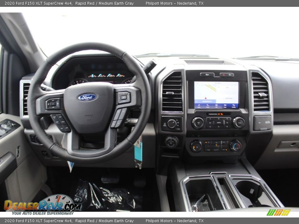 2020 Ford F150 XLT SuperCrew 4x4 Rapid Red / Medium Earth Gray Photo #20