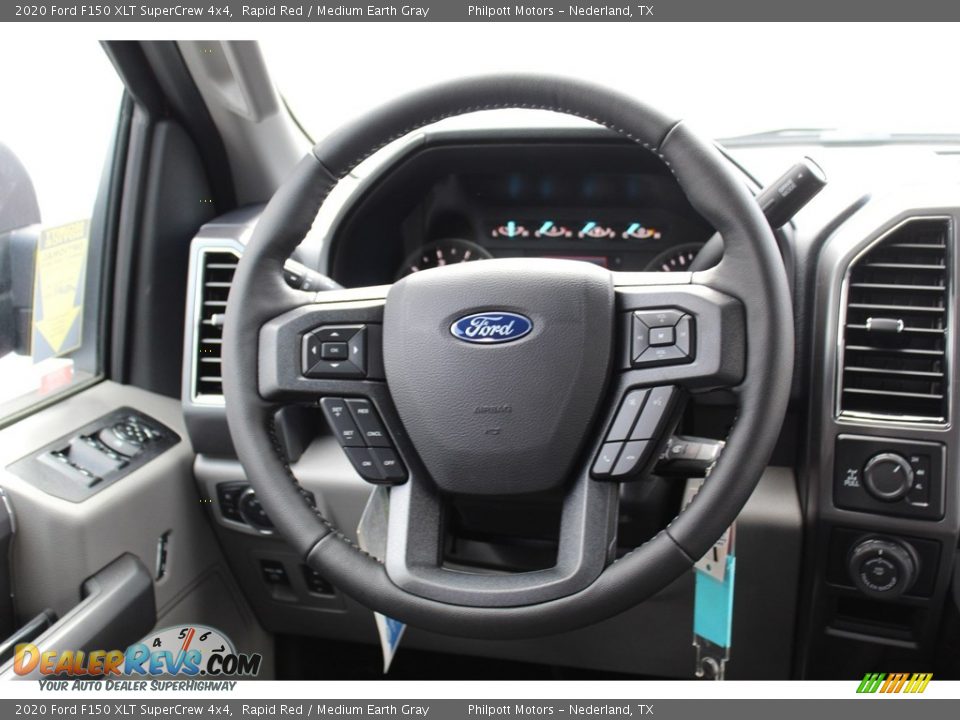 2020 Ford F150 XLT SuperCrew 4x4 Rapid Red / Medium Earth Gray Photo #21