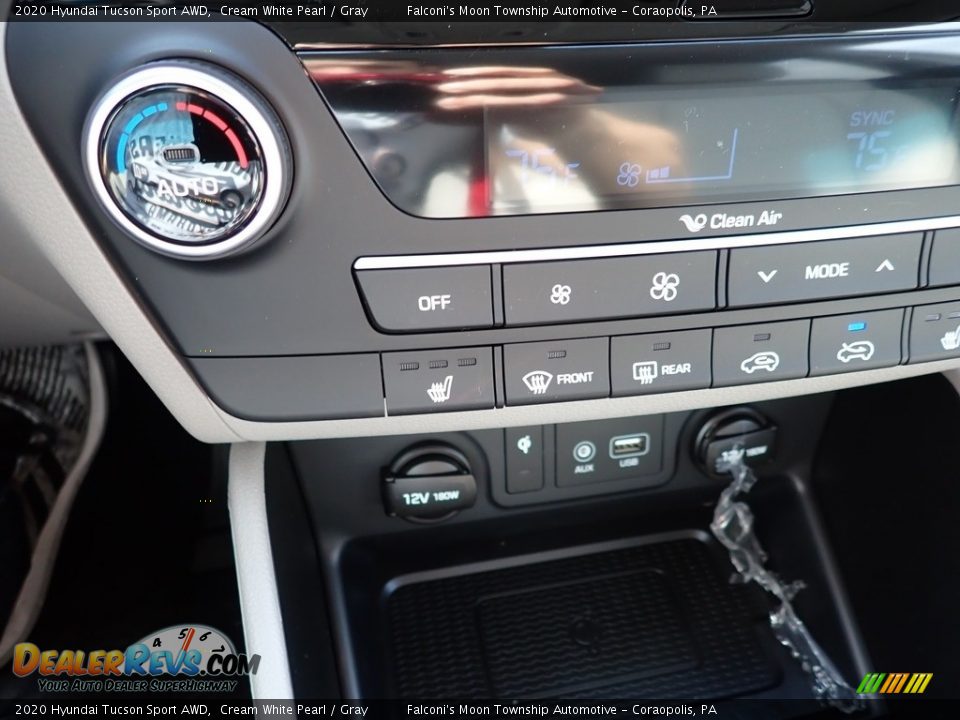 2020 Hyundai Tucson Sport AWD Cream White Pearl / Gray Photo #15