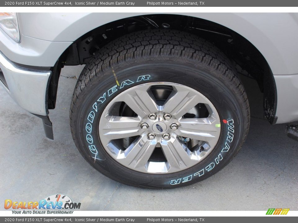 2020 Ford F150 XLT SuperCrew 4x4 Iconic Silver / Medium Earth Gray Photo #5