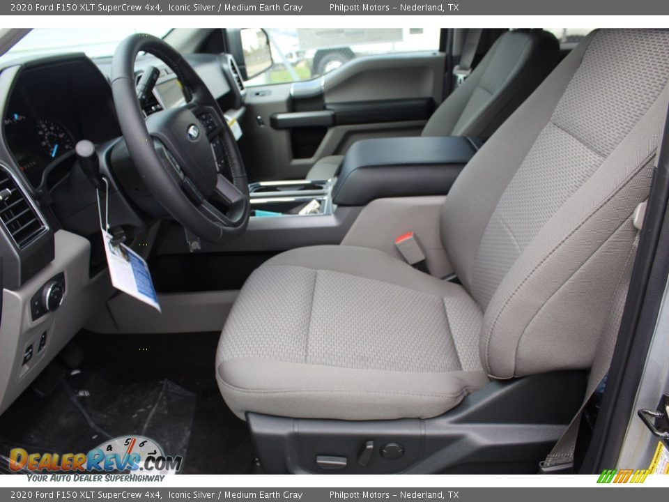 2020 Ford F150 XLT SuperCrew 4x4 Iconic Silver / Medium Earth Gray Photo #10