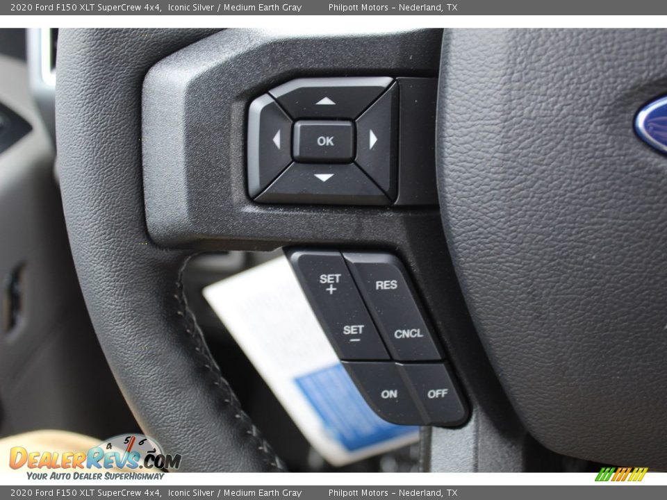 2020 Ford F150 XLT SuperCrew 4x4 Iconic Silver / Medium Earth Gray Photo #11