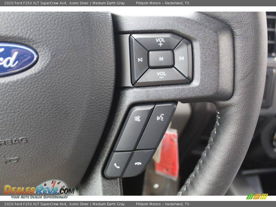 2020 Ford F150 XLT SuperCrew 4x4 Iconic Silver / Medium Earth Gray Photo #12