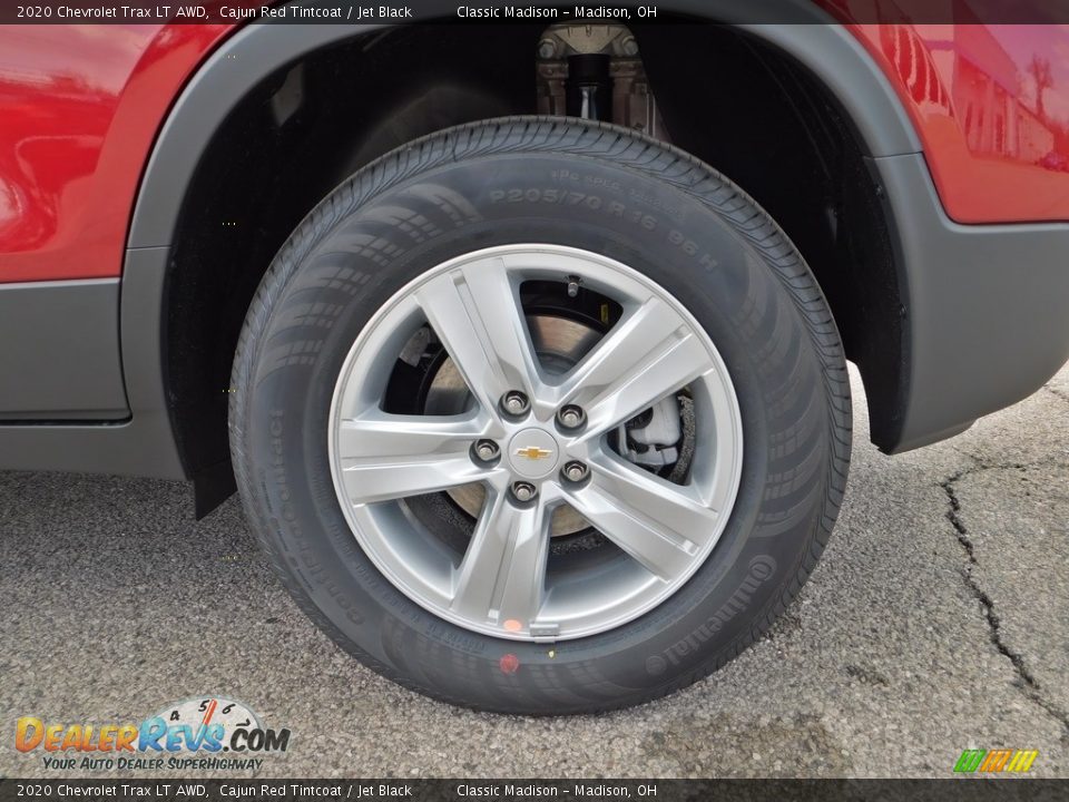 2020 Chevrolet Trax LT AWD Cajun Red Tintcoat / Jet Black Photo #9