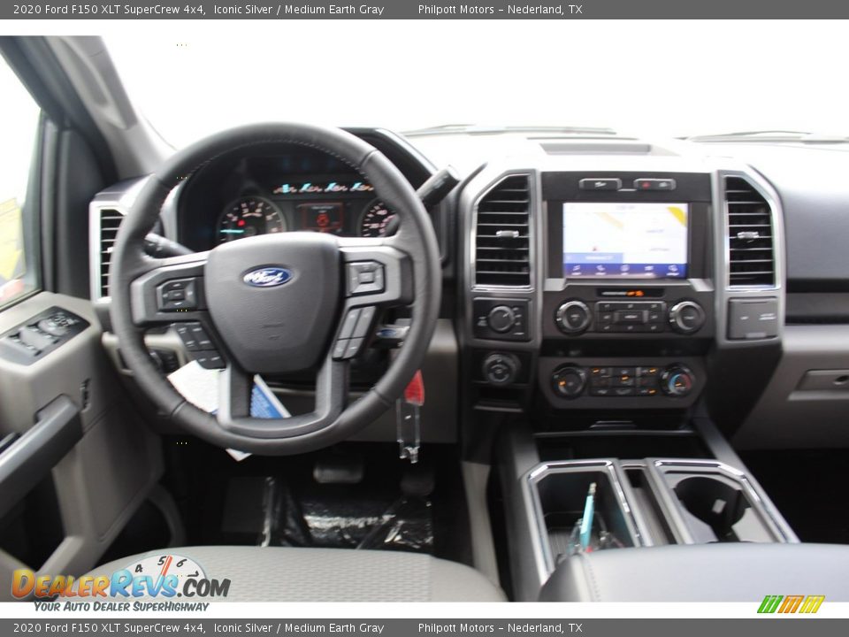 2020 Ford F150 XLT SuperCrew 4x4 Iconic Silver / Medium Earth Gray Photo #20