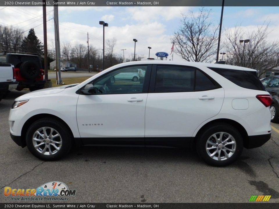 2020 Chevrolet Equinox LS Summit White / Ash Gray Photo #6